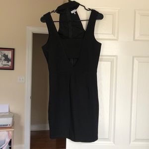 Tobi Black Bodycon Dress